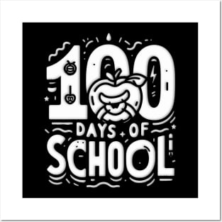 100 Days of School Posters and Art